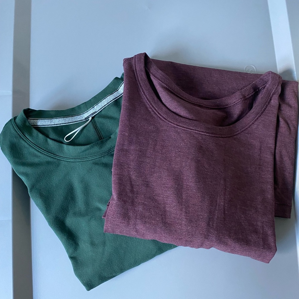 Bundle - Men’s Large Lululemon Basic Cotton Tee S… - image 1